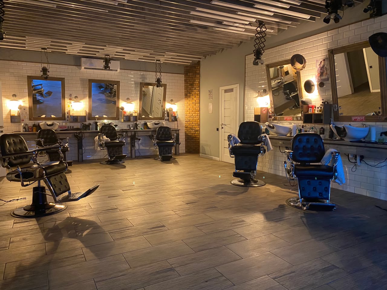 Classic barber chair